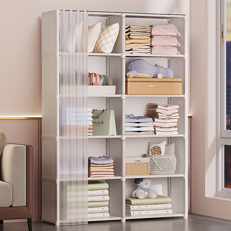 UDEAR Multi-Tier Dustproof Storage Cabinet