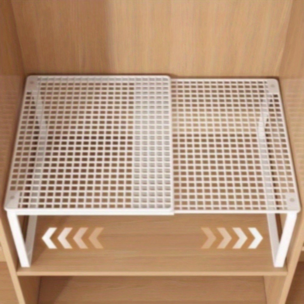 XHSGX Closet Shelves Heavy-Duty Carbon Telescopic Closet Organizer