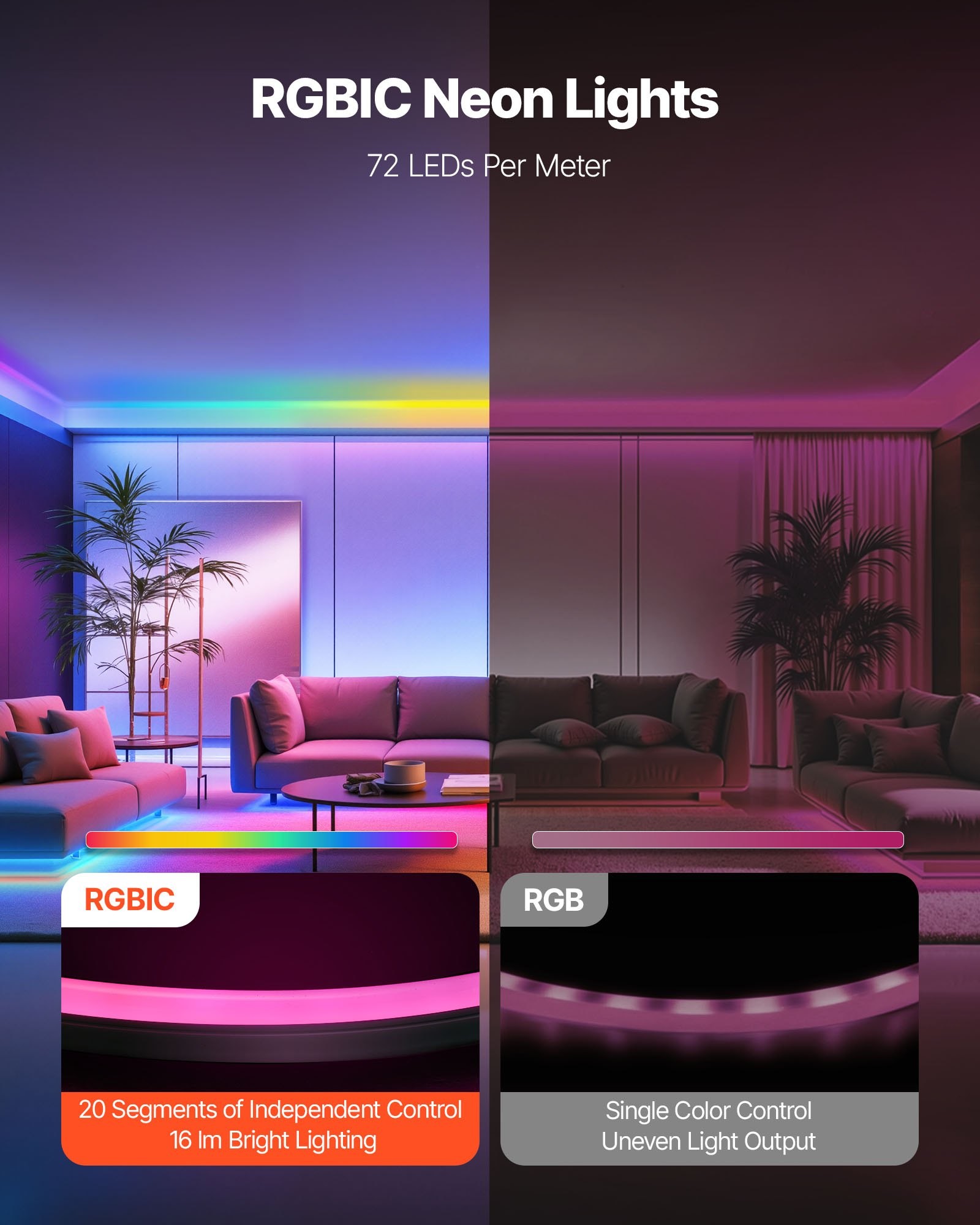 Neon Strip Lights