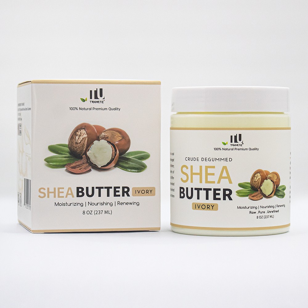 Tonnate Crude Degummed Shea Butter (Ivory): Pure & Natural Moisturizer