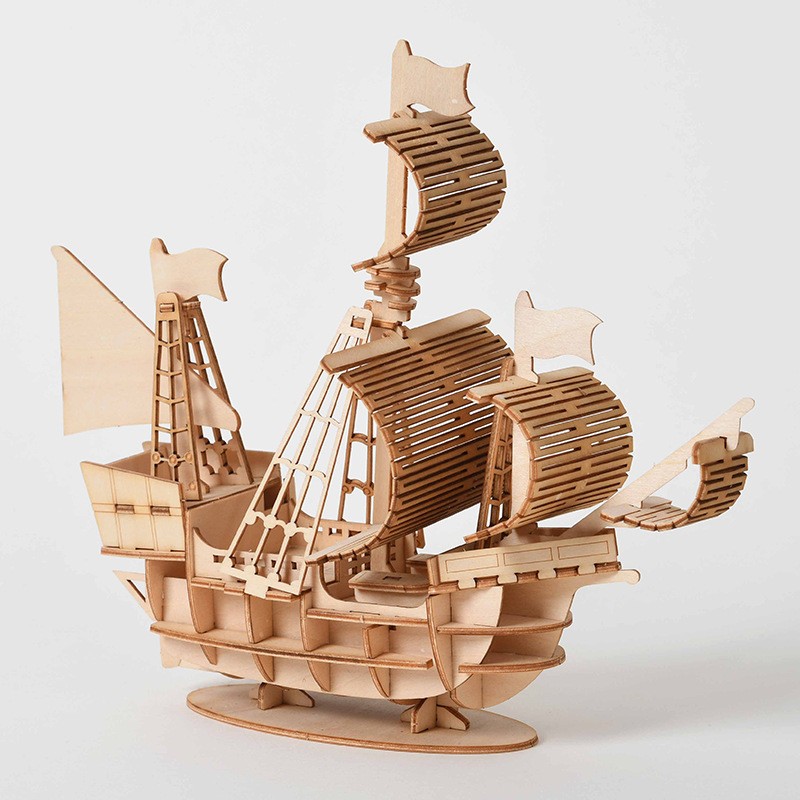 3D Puzzle Baby Wooden Toy