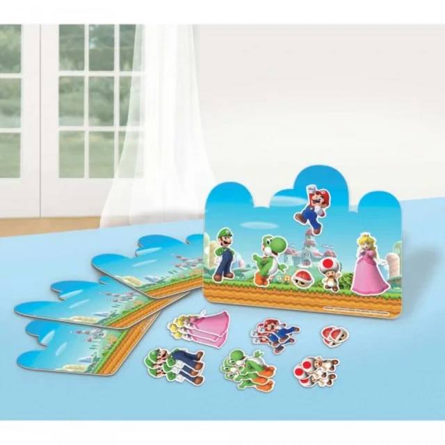 Super Mario Brothers Craft Decorating Kit - Pack of 4