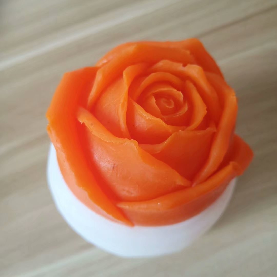 3d silicone rose mold