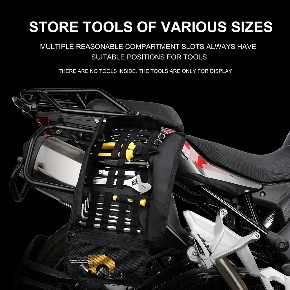 Rhinowalk Motorcycle Bag with Tool Storage