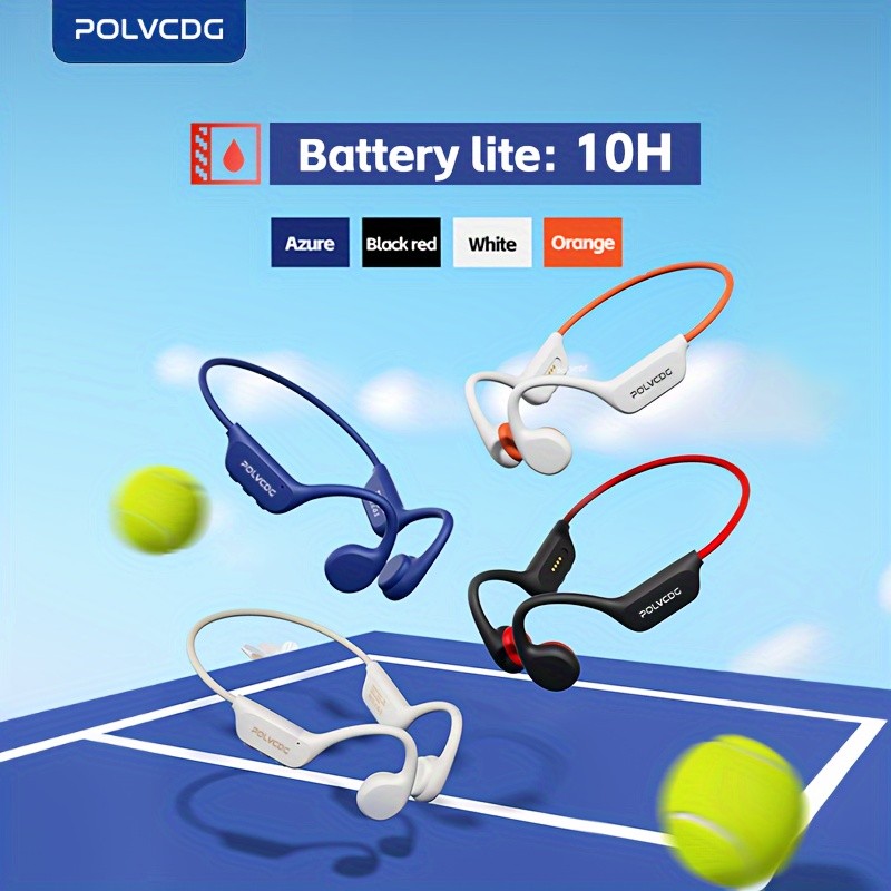 POLVCDG Audio 2024 New X7 Wireless Bone Conduction Headphones: Perfect for Active Lifestyles
