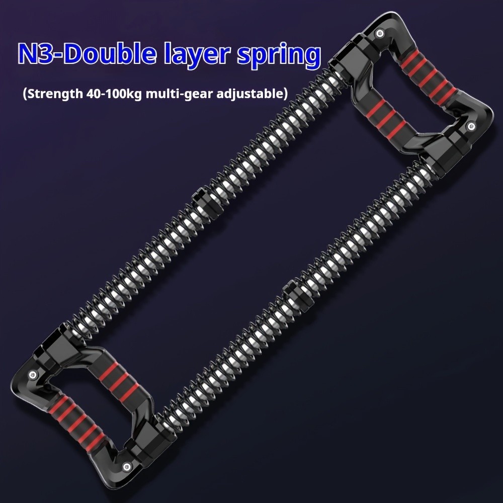 Versatile Push Bar & Chest Expander Set: Your Full-Body Workout Solution