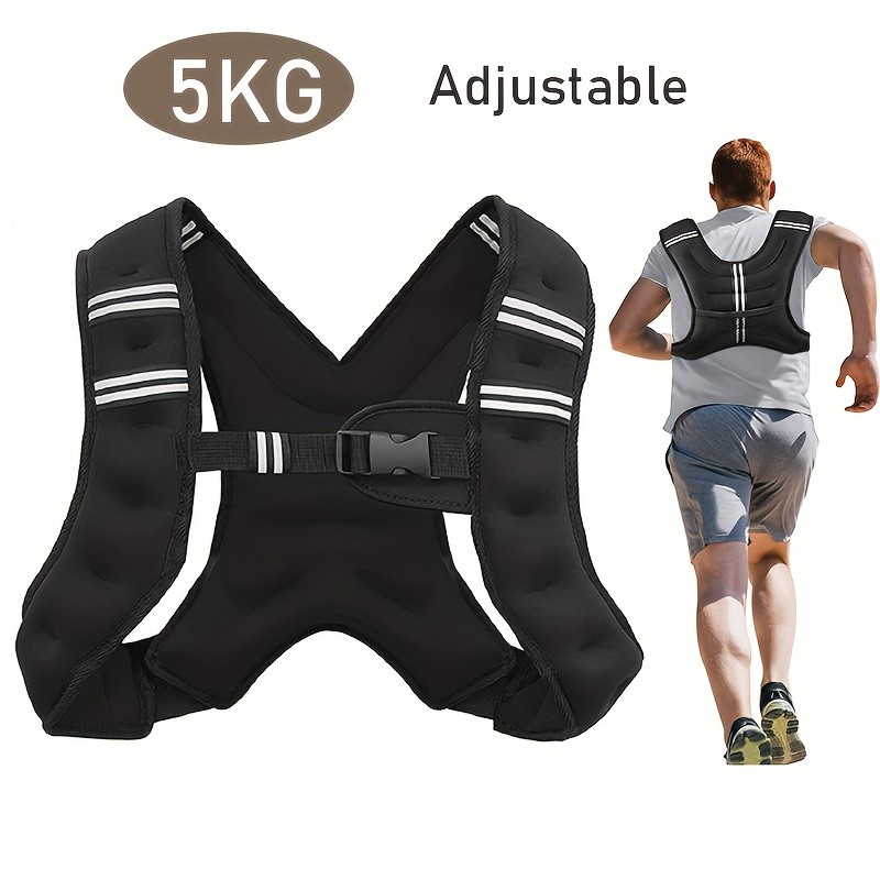 5kg Weighted Vest for Men & Women: Enhance Your Workouts with Adjustable Weight