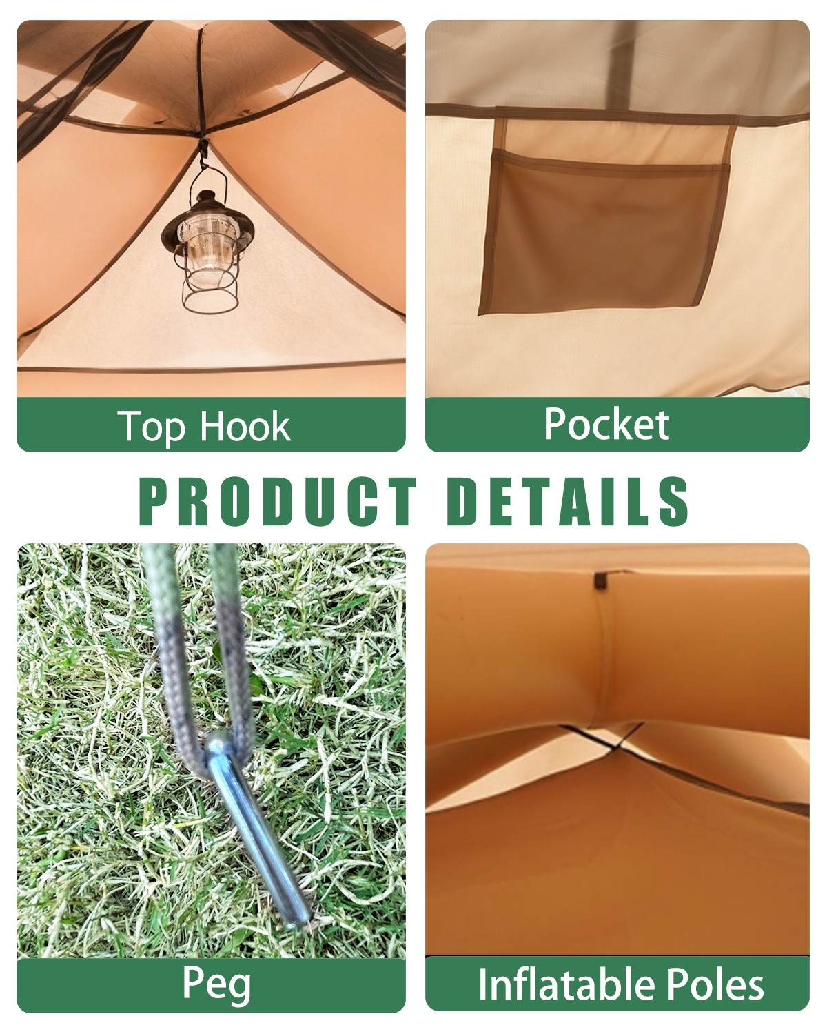 Patterned Tent