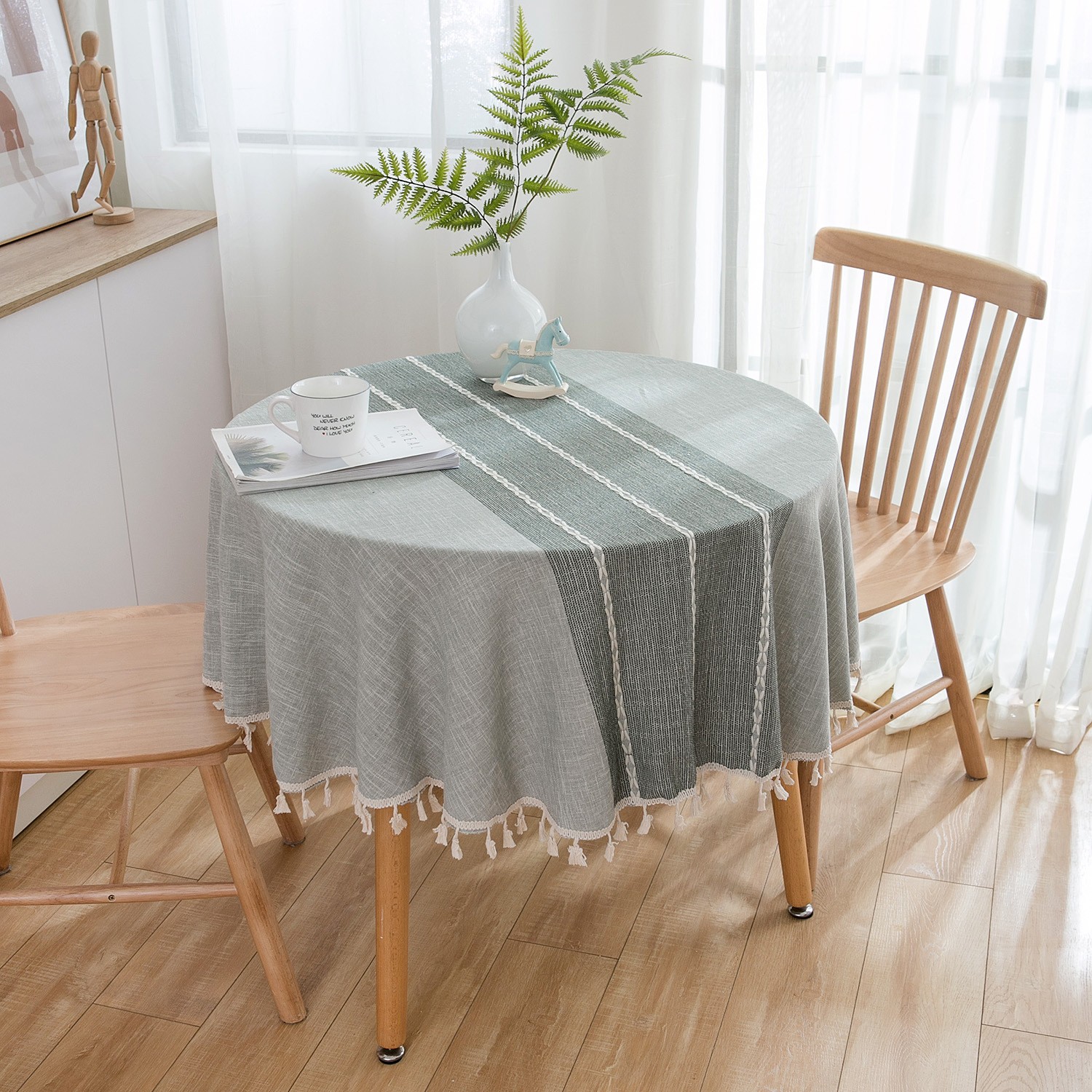 Round Tablecloths Japanese Style