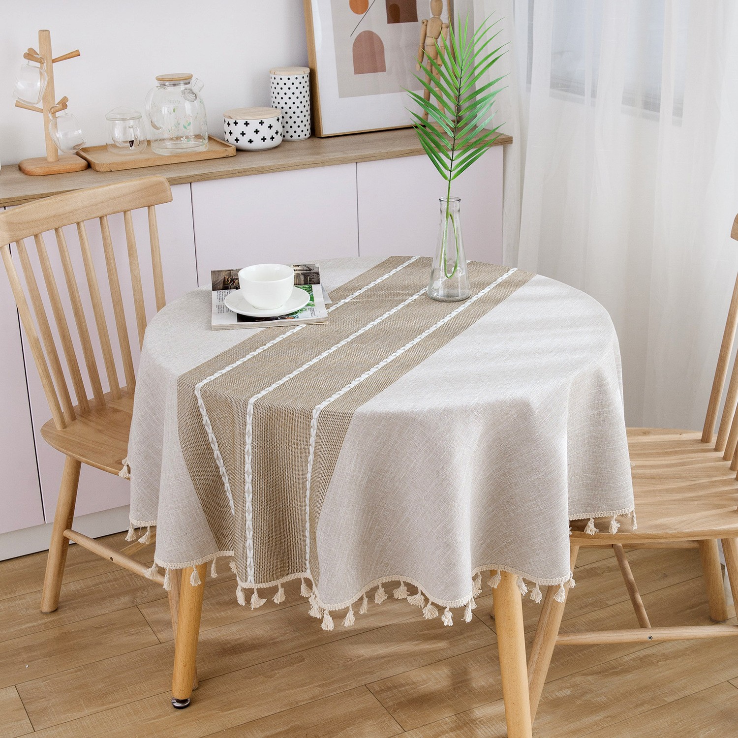 Round Tablecloths Japanese Style