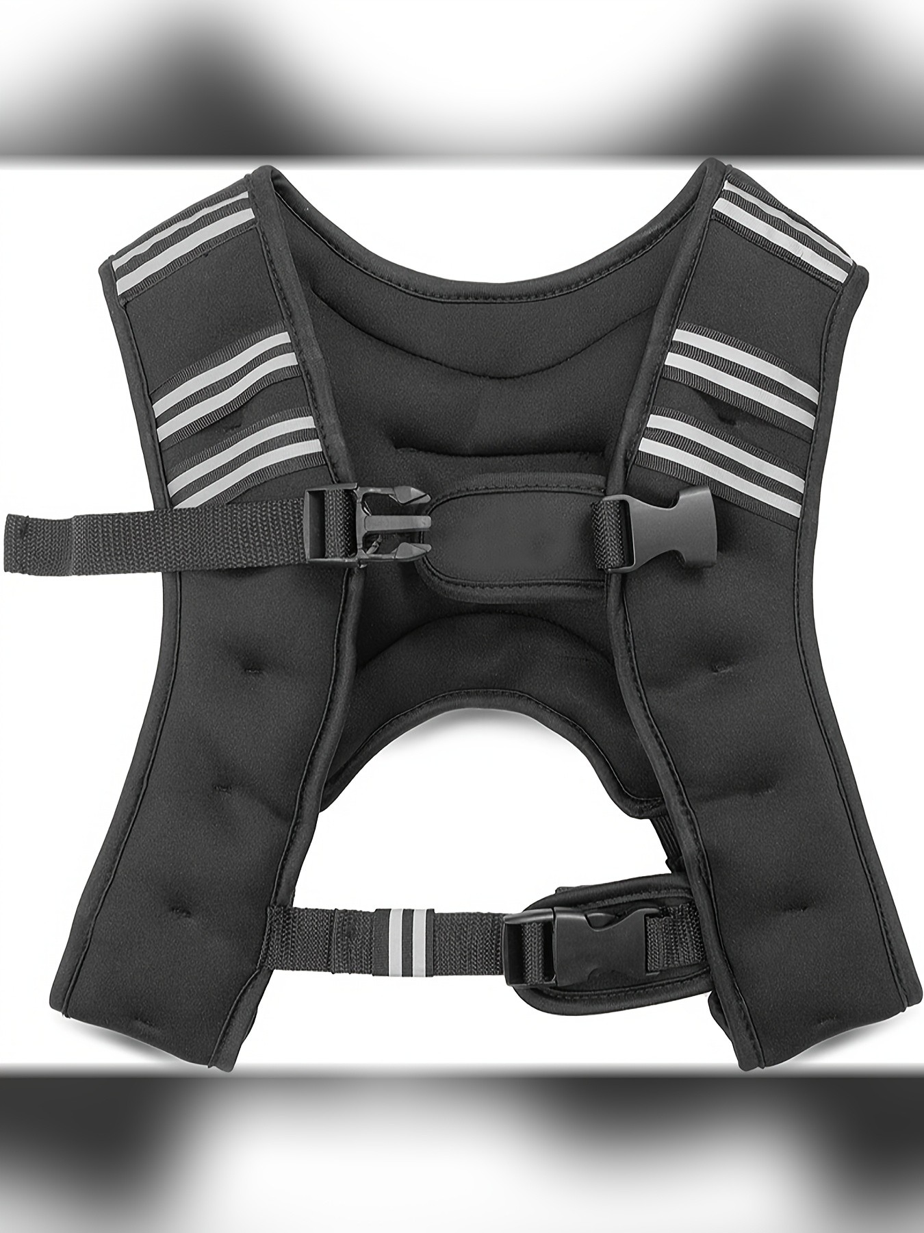 10kg Adjustable Exercise Weight Vest for Men & Women  Breathable Mesh with Padded Straps for Enhanced Workouts
