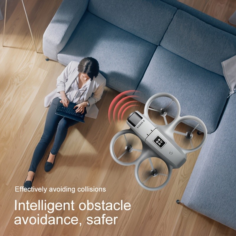 2025 New D16 Remote Control Mini Drone  Dual Cameras, Obstacle Avoidance, and Stunt Flip for Endless Fun