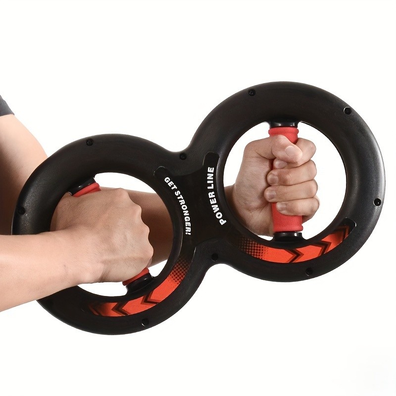 1pc 8-Shaped Arm Strength Trainer Wrist and Forearm Exerciser for Muscle Building and Strength Training