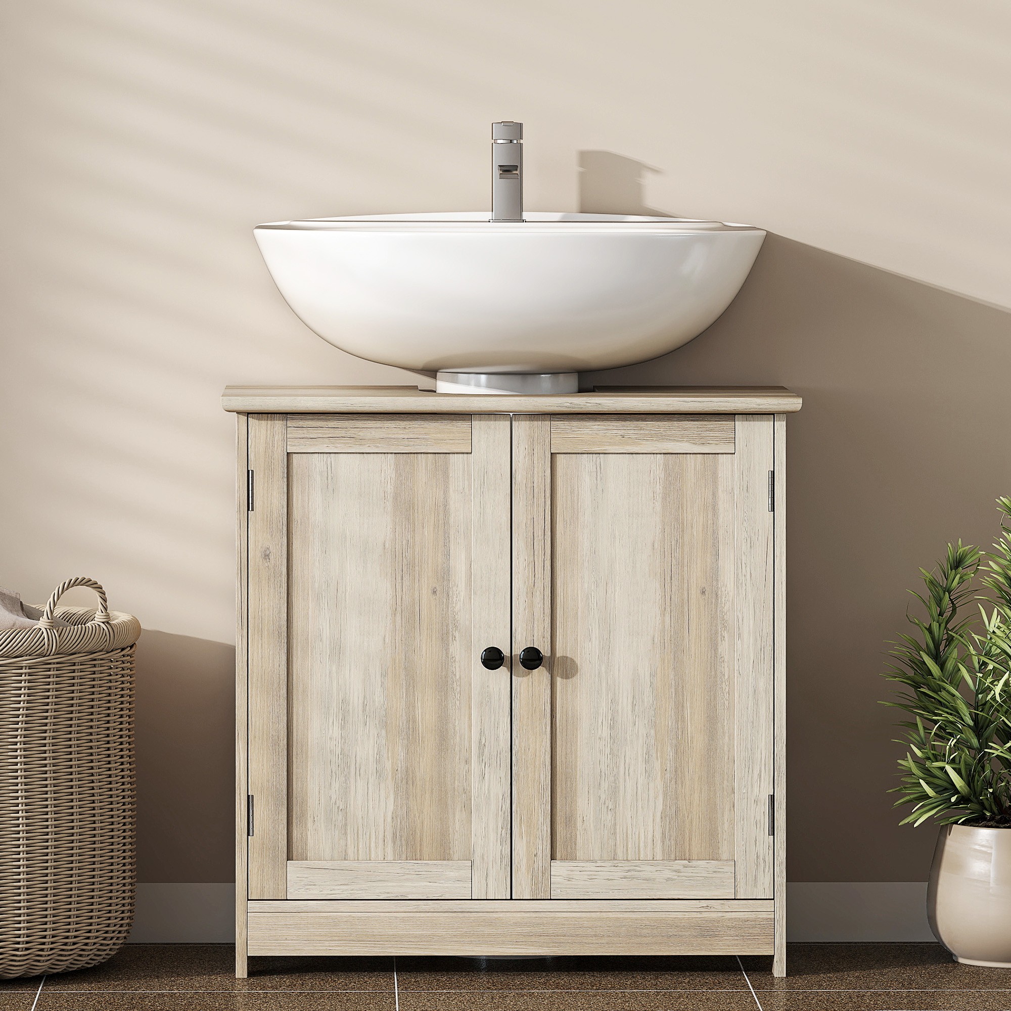 Oak Vanity