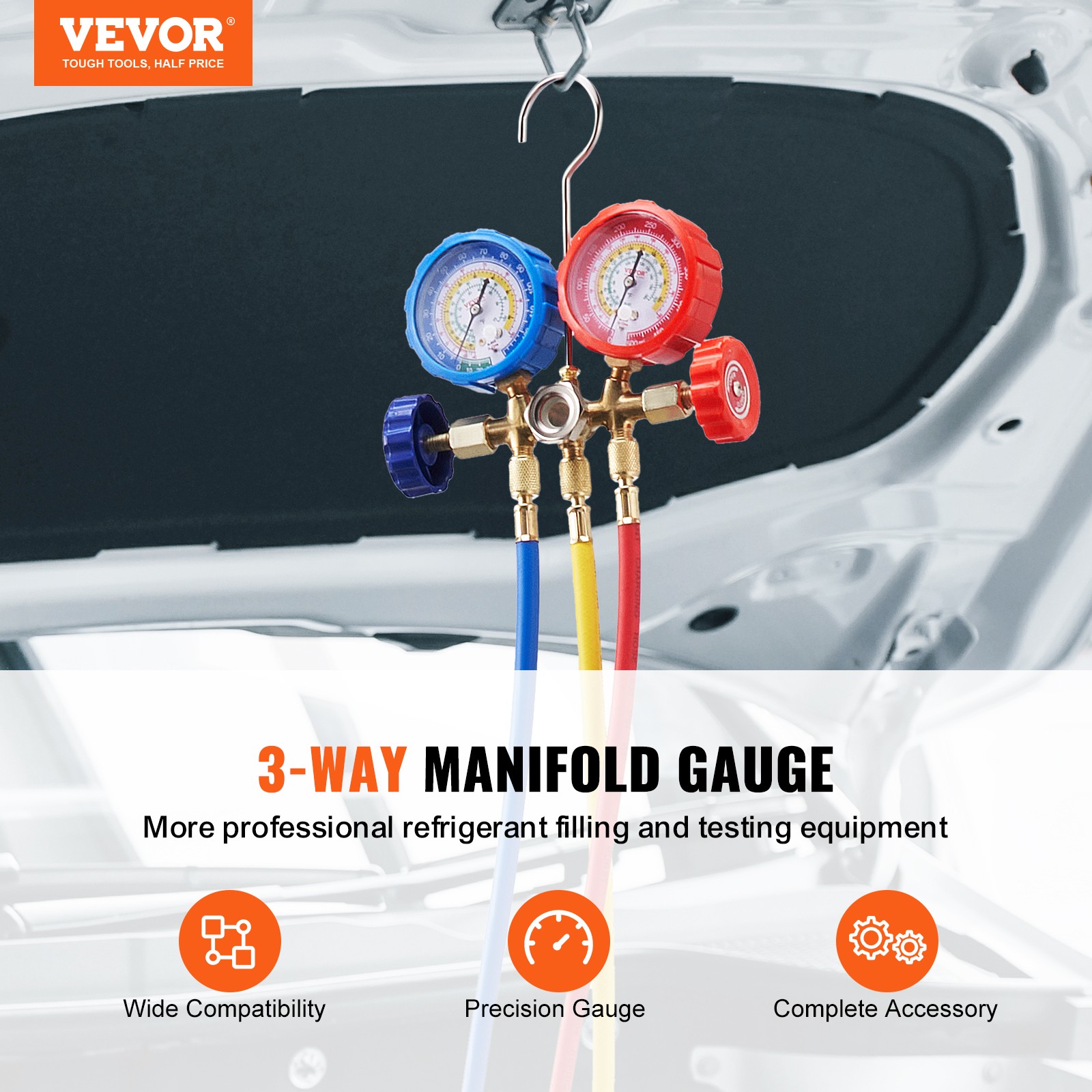 AC Manifold Gauge Set