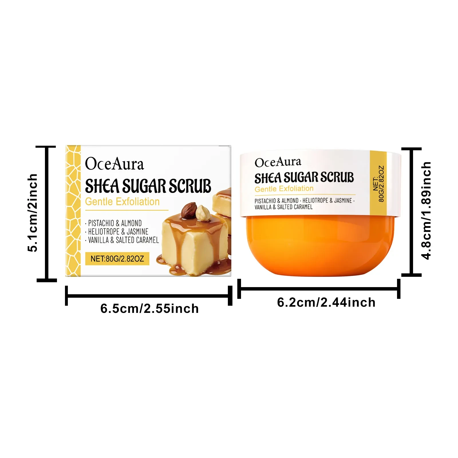 OceaAura Shea Sugar Scrub