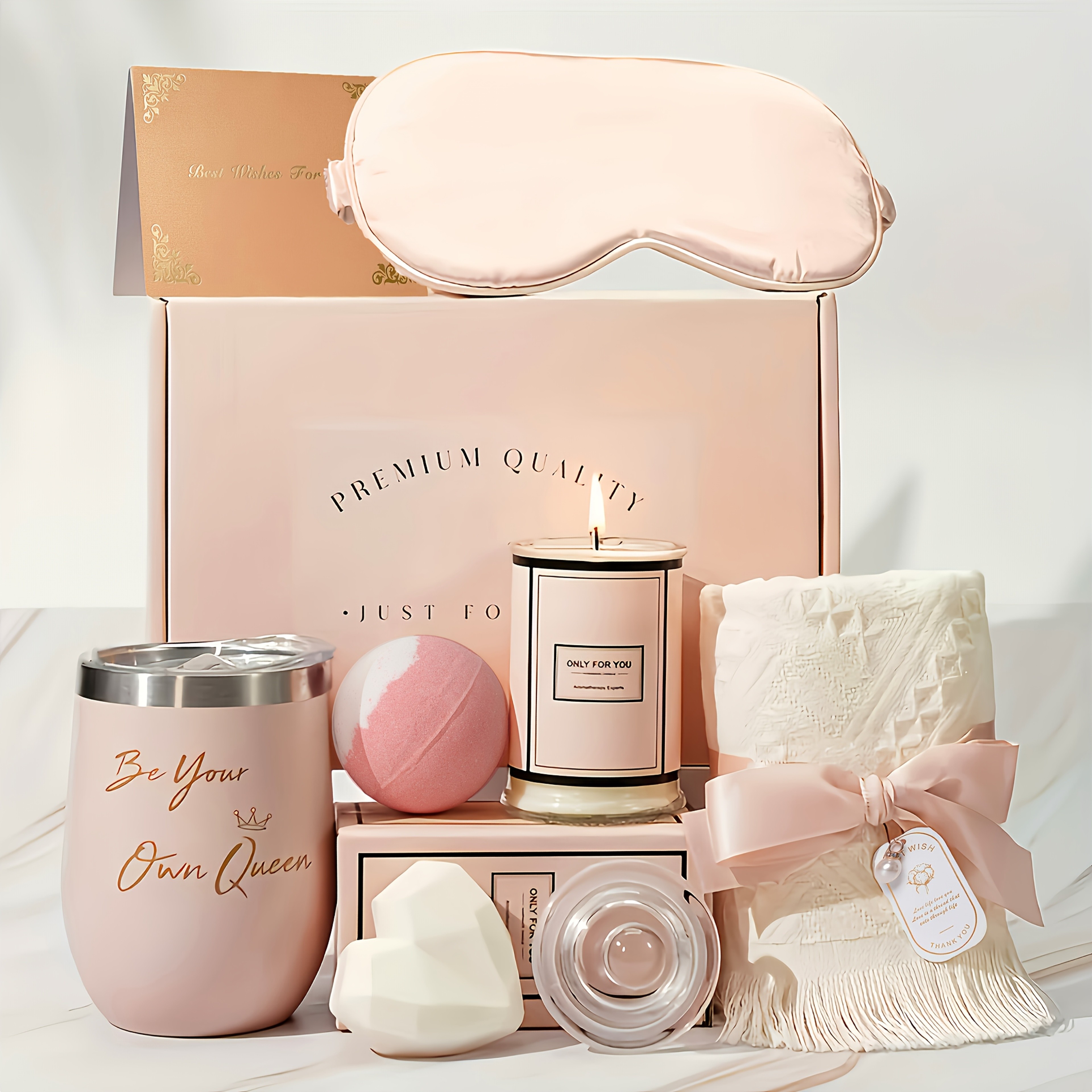 Luxury Self-Care Gift Box  Indulge in Premium Relaxation and Comfort