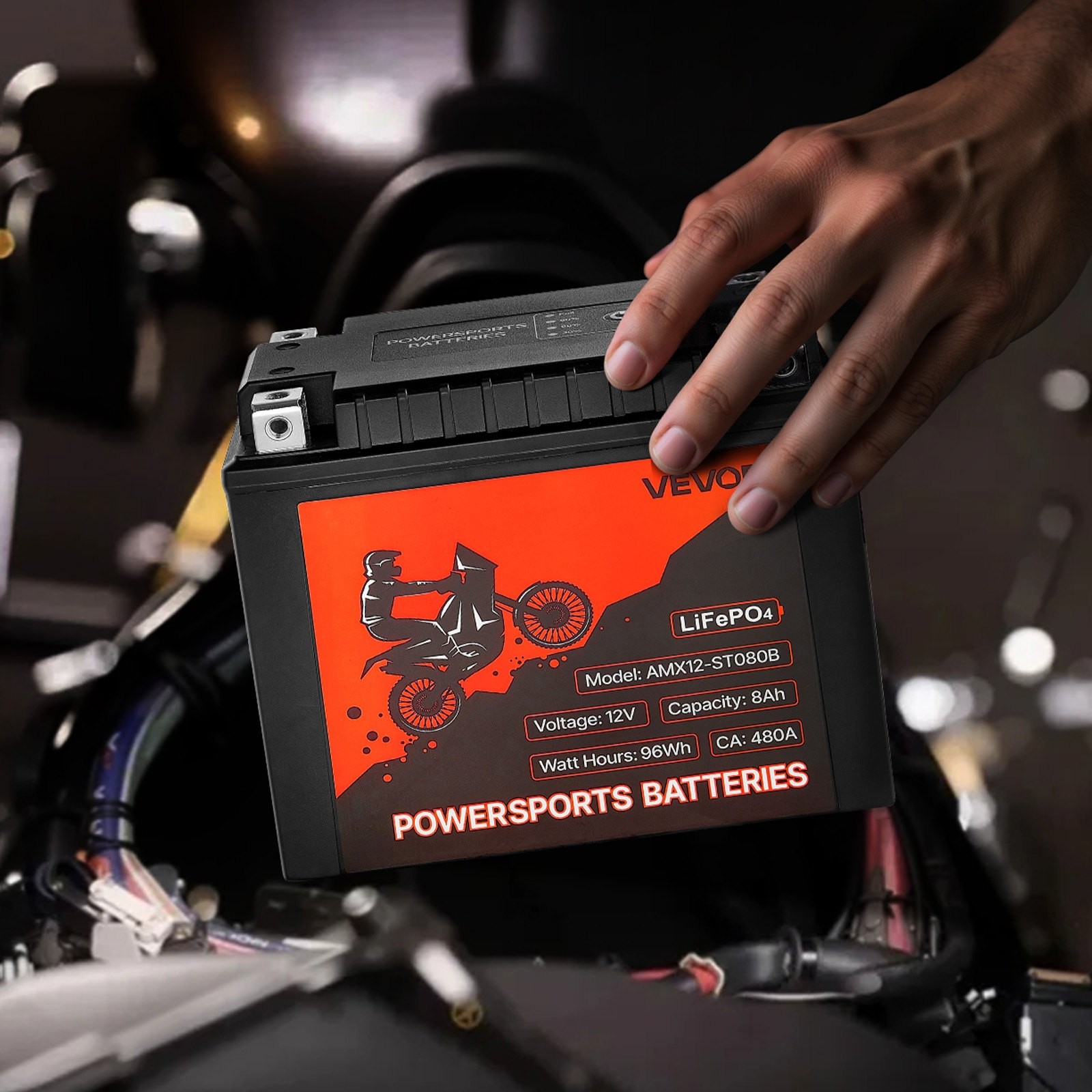 12V 8Ah Battery