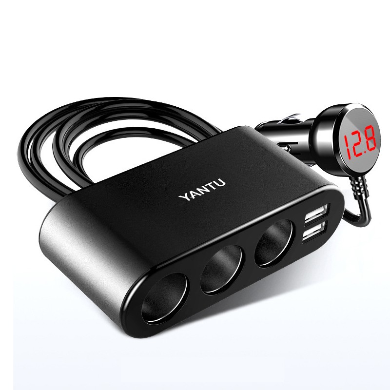 Car Dual Outlet Adapter