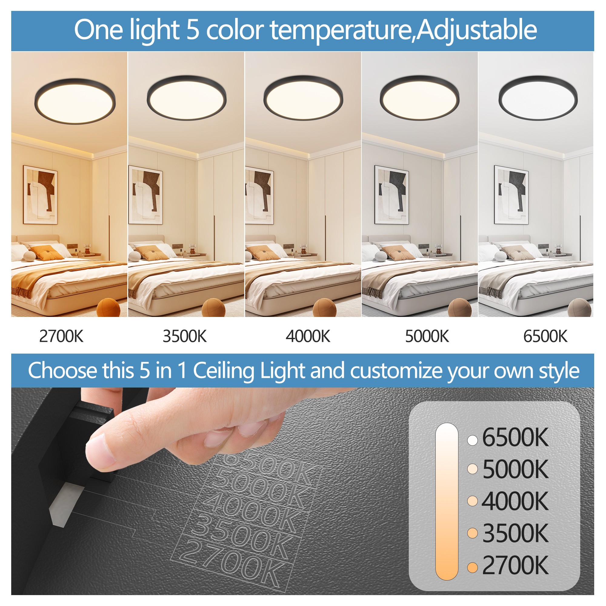 LED Flush Mount Light
