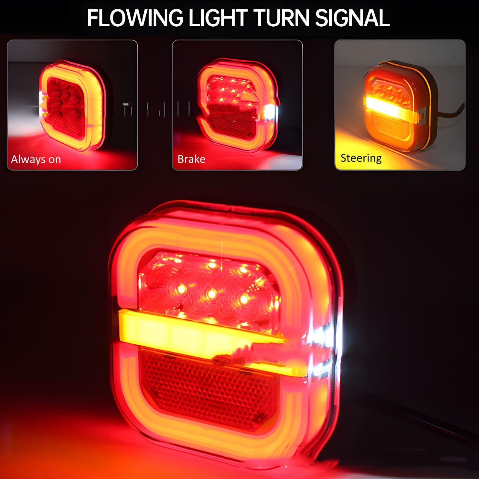 Trailer Tail Lights Kit