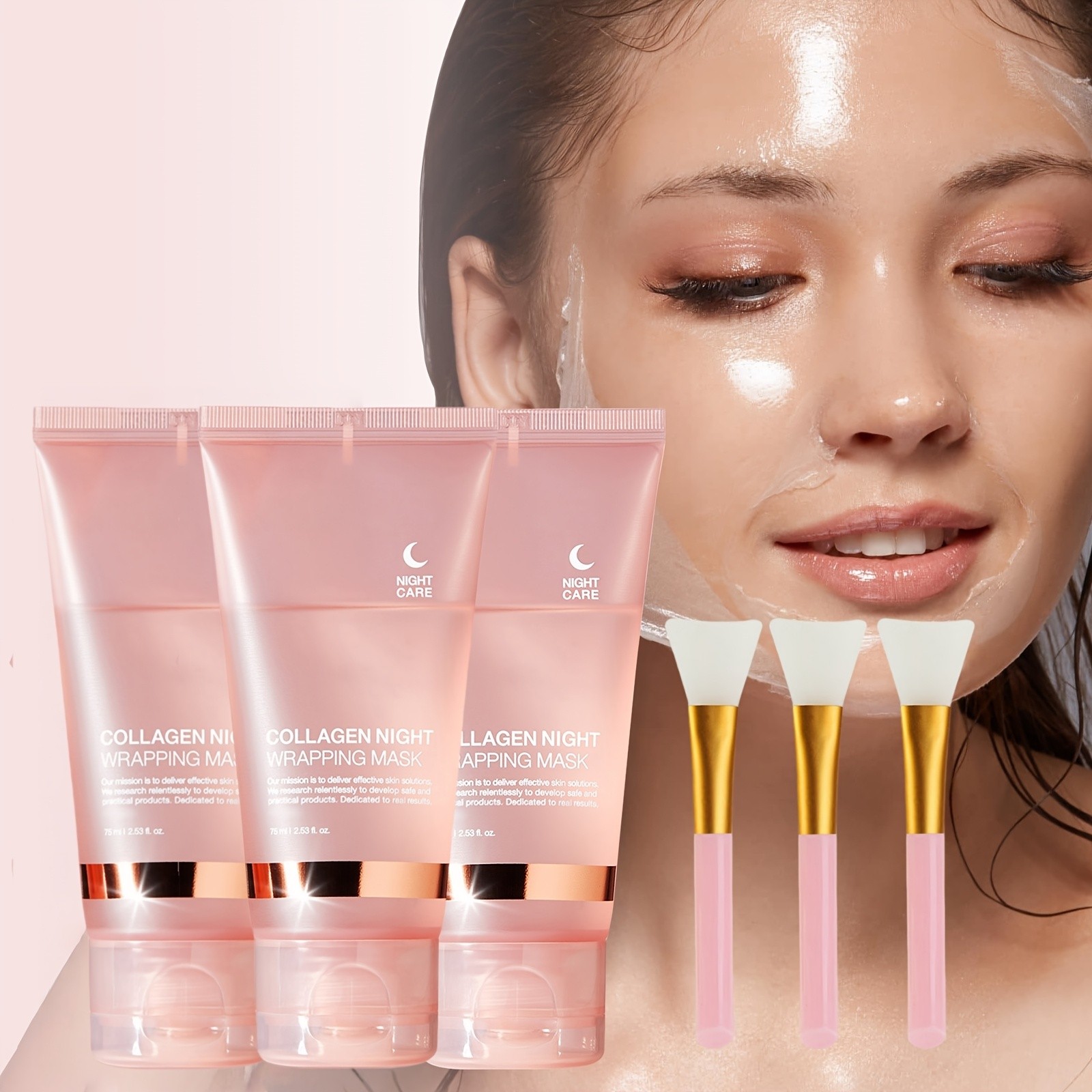 Collagen Night Wrapping Mask  Overnight Renewal for Smooth, Glowing Skin
