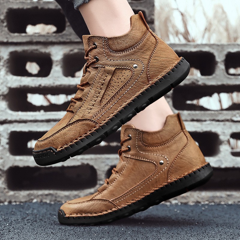 Mens Comfortable Handmade Leather Boots