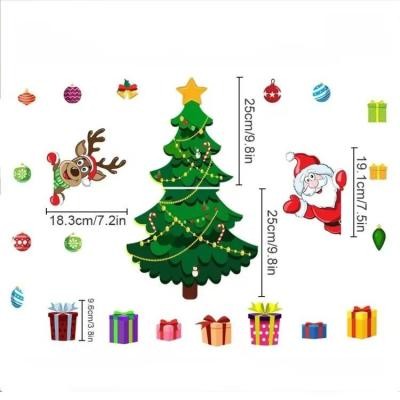 Christmas Themed Magnetic Sticker