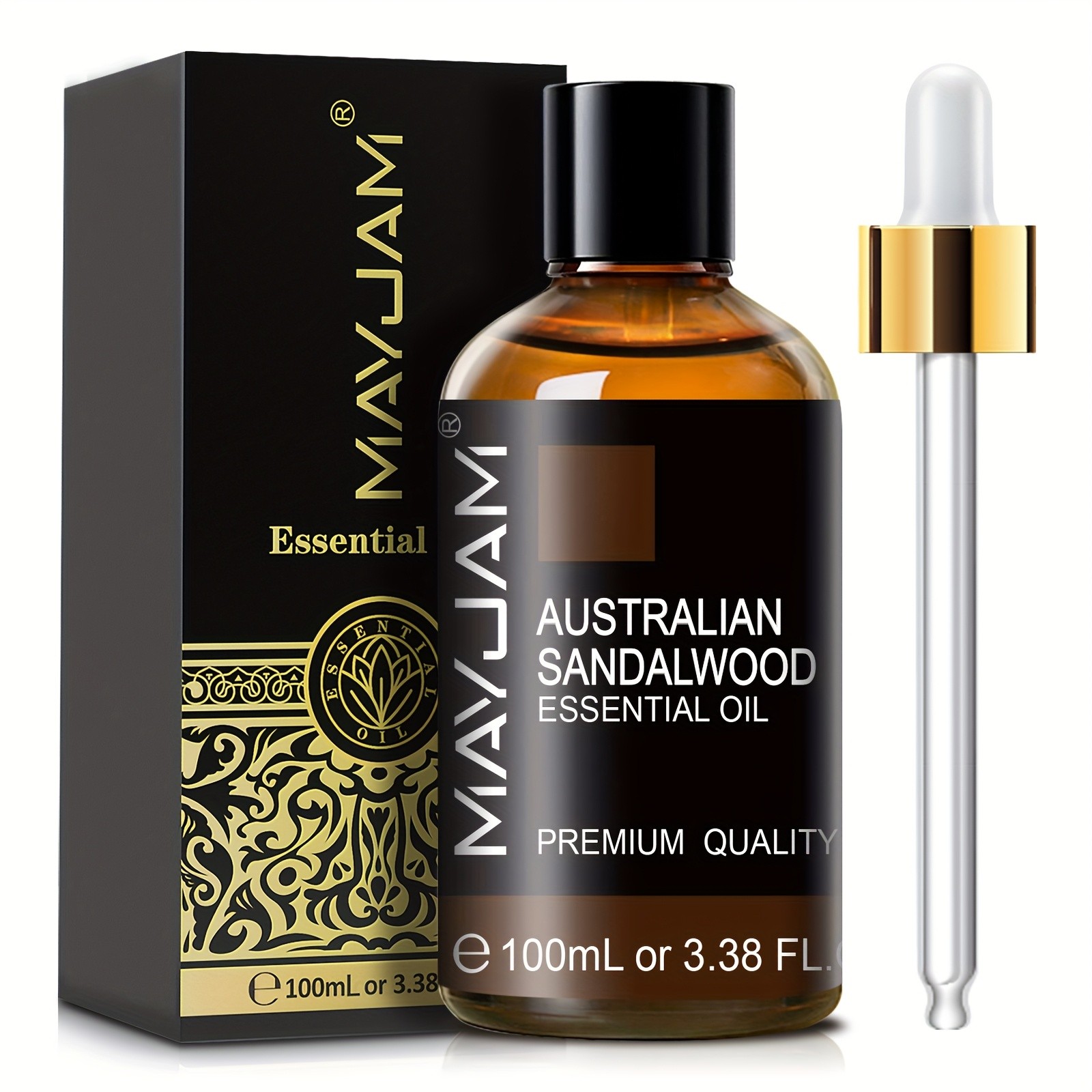 Australian Sandalwood Essential Oil (Premium Quality, 100ml)