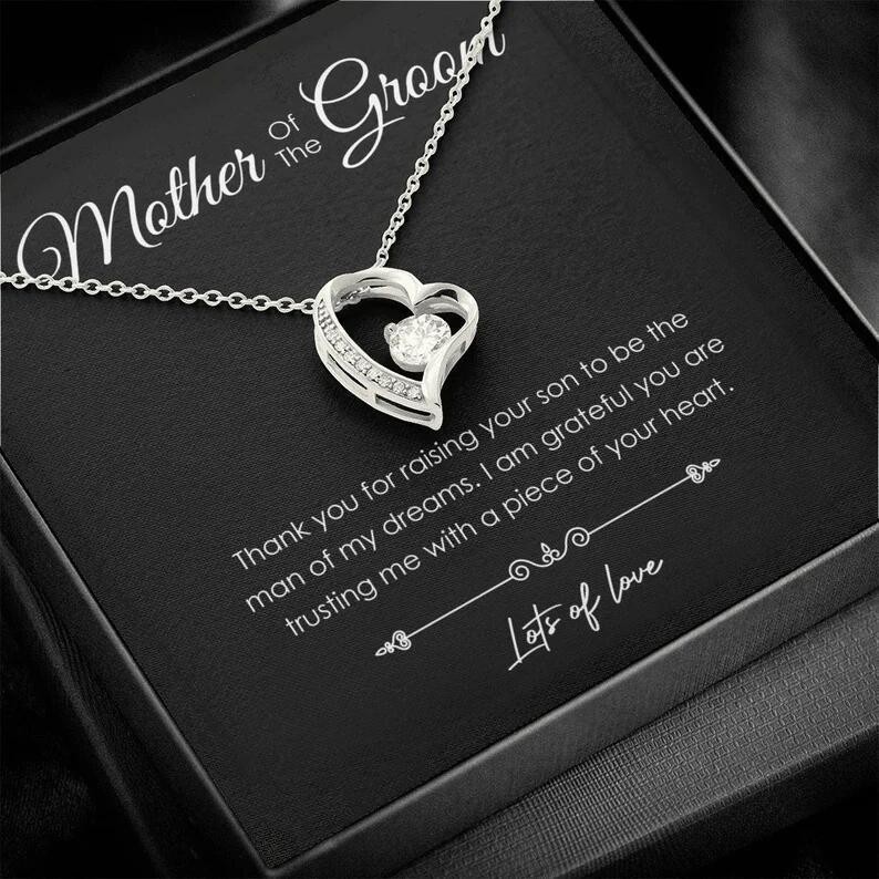 Diamond Heart-shaped Necklace