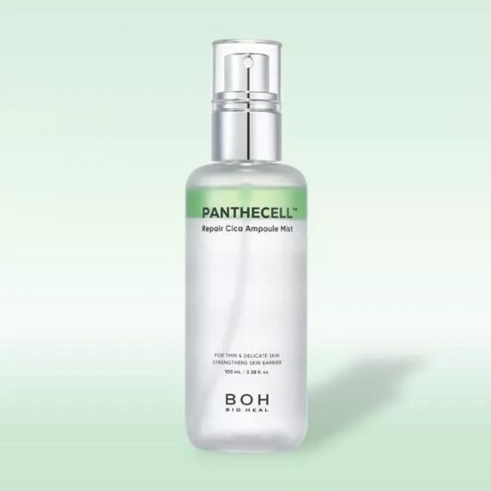 3 pcs  PANTHECELL Repair Cica Ampoule Mist (100mL)  Soothing, Hydrating Barrier-Support Face Mist