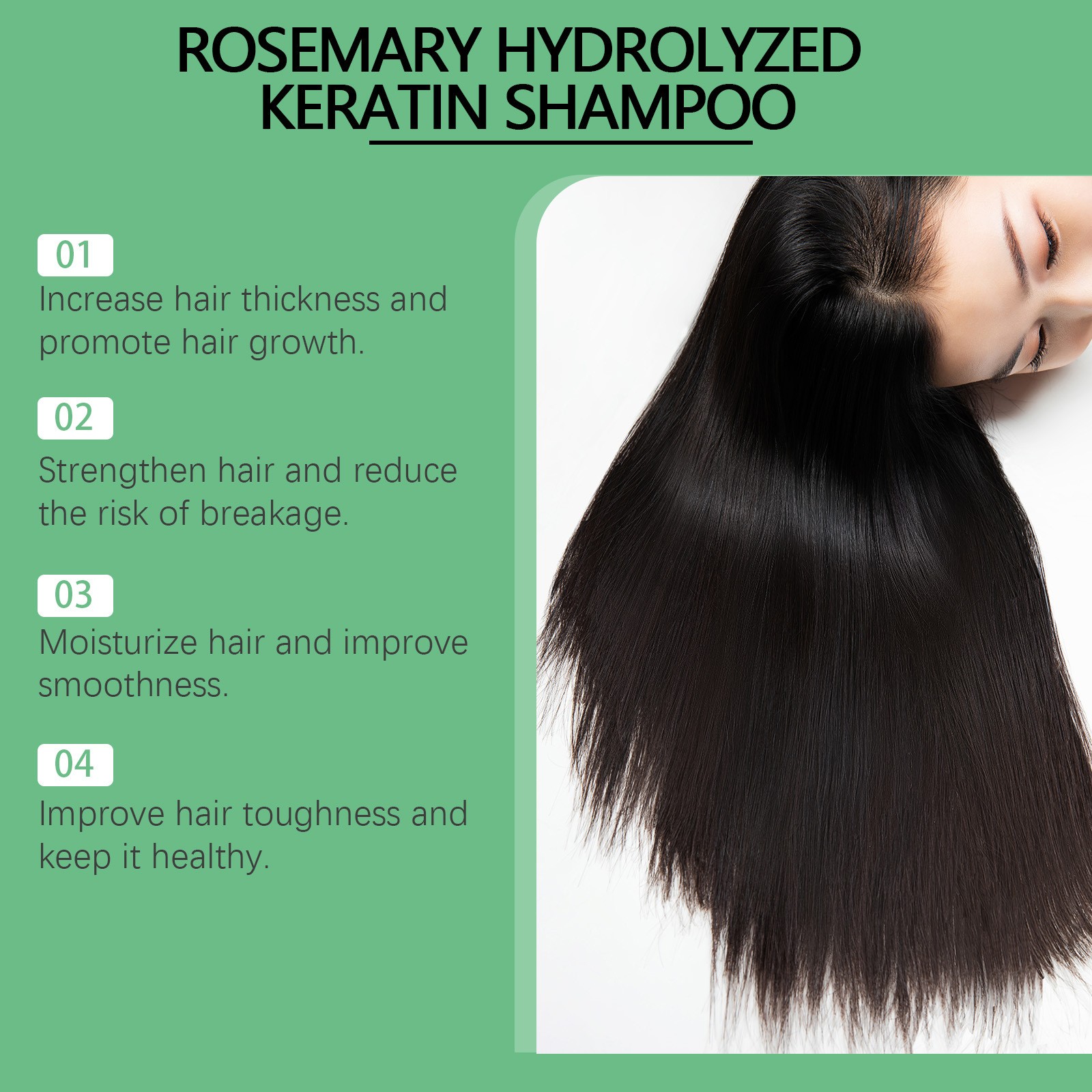 Organic Rosemary Hair Growth Shampoo