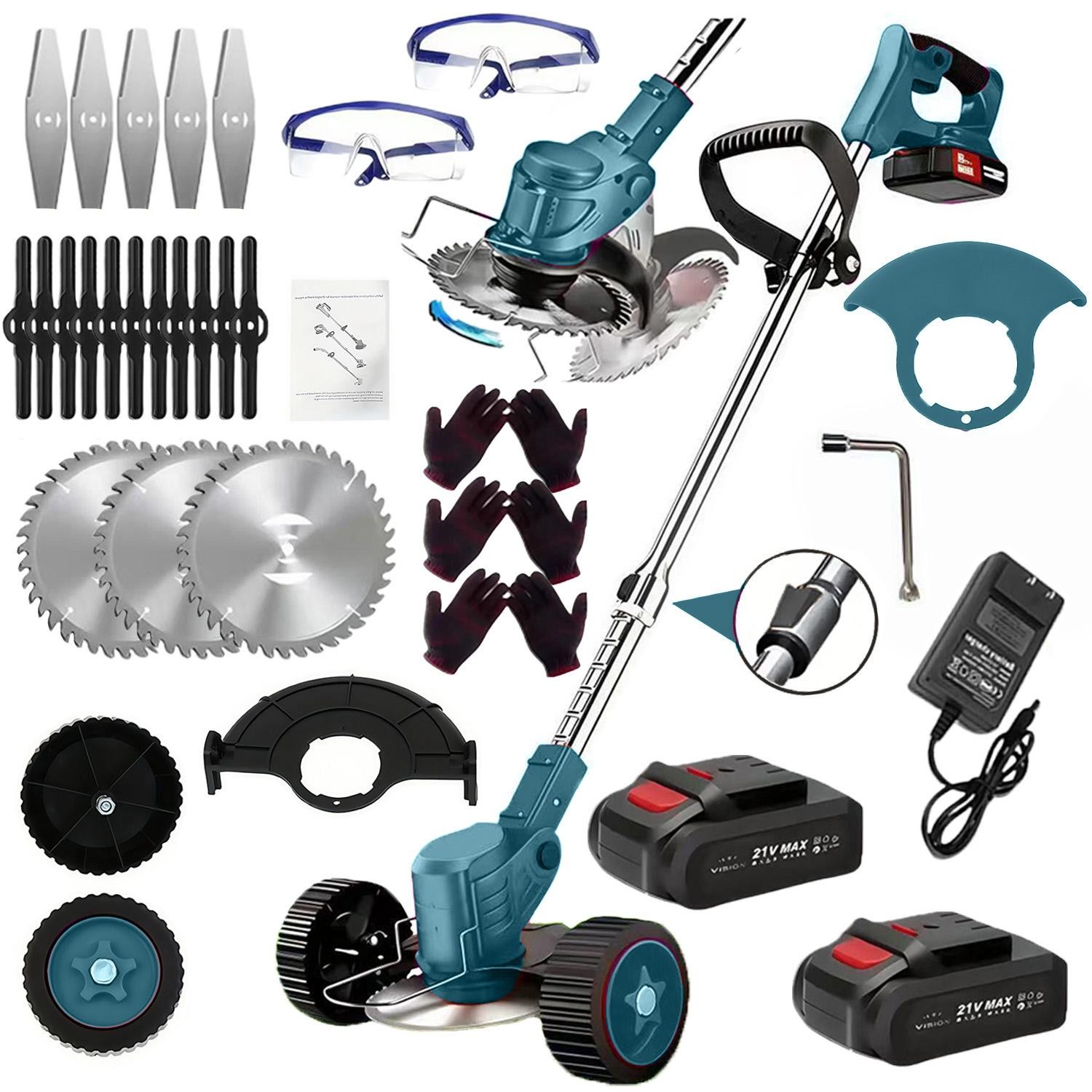 3-in-1 Cordless Grass Trimmer