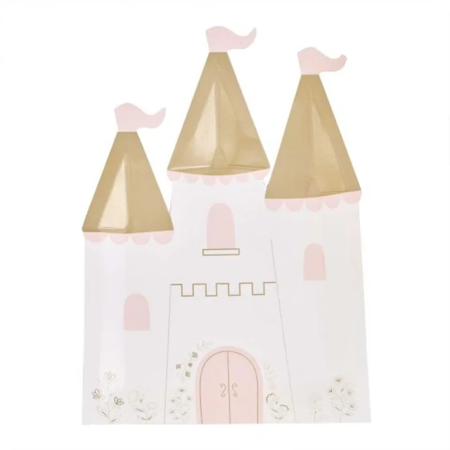 Princess Party Castle Paper Plates NPC - Pack of 8
