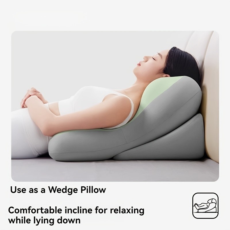 ELHIVE Adjustable Backrest Pillow for Bed