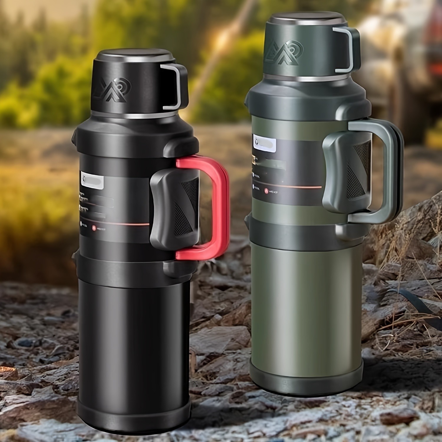 Large Capacity Insulated Water Bottles 3.2L, 4L & 5L for All-Day Outdoor Hydration