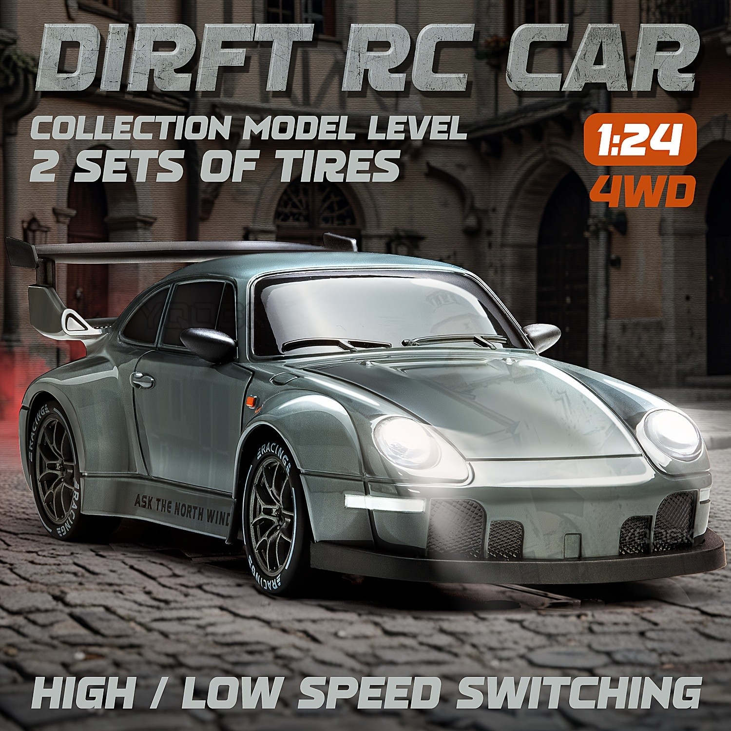 1:24 Scale RC Drift Racing Car High-Speed Precision with Pro Drift Control