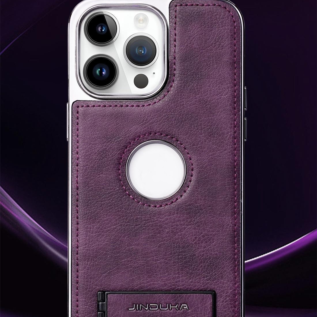 Leather iPhone Case With Stand