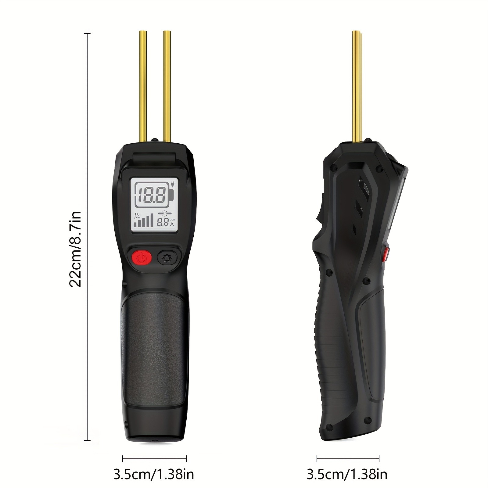 LCD Display Handheld Wireless Charging Plastic Welding Gun