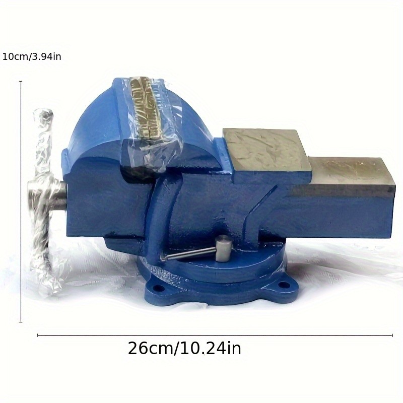 4-Inch Robust Bench Vice Secure Grip. Reliable Control.