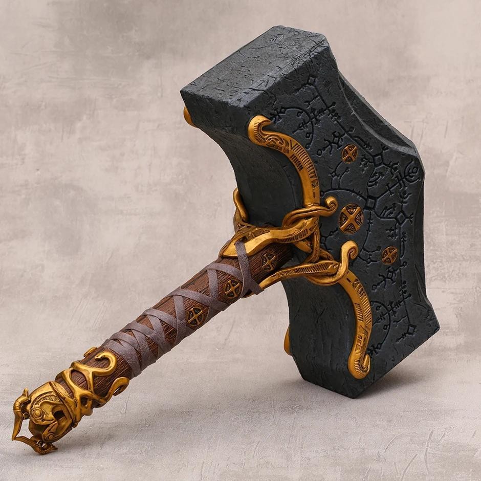 38cm/14.96in Anime Game Cosplay Hammer Figure | Collectible Model Decoration Statue
