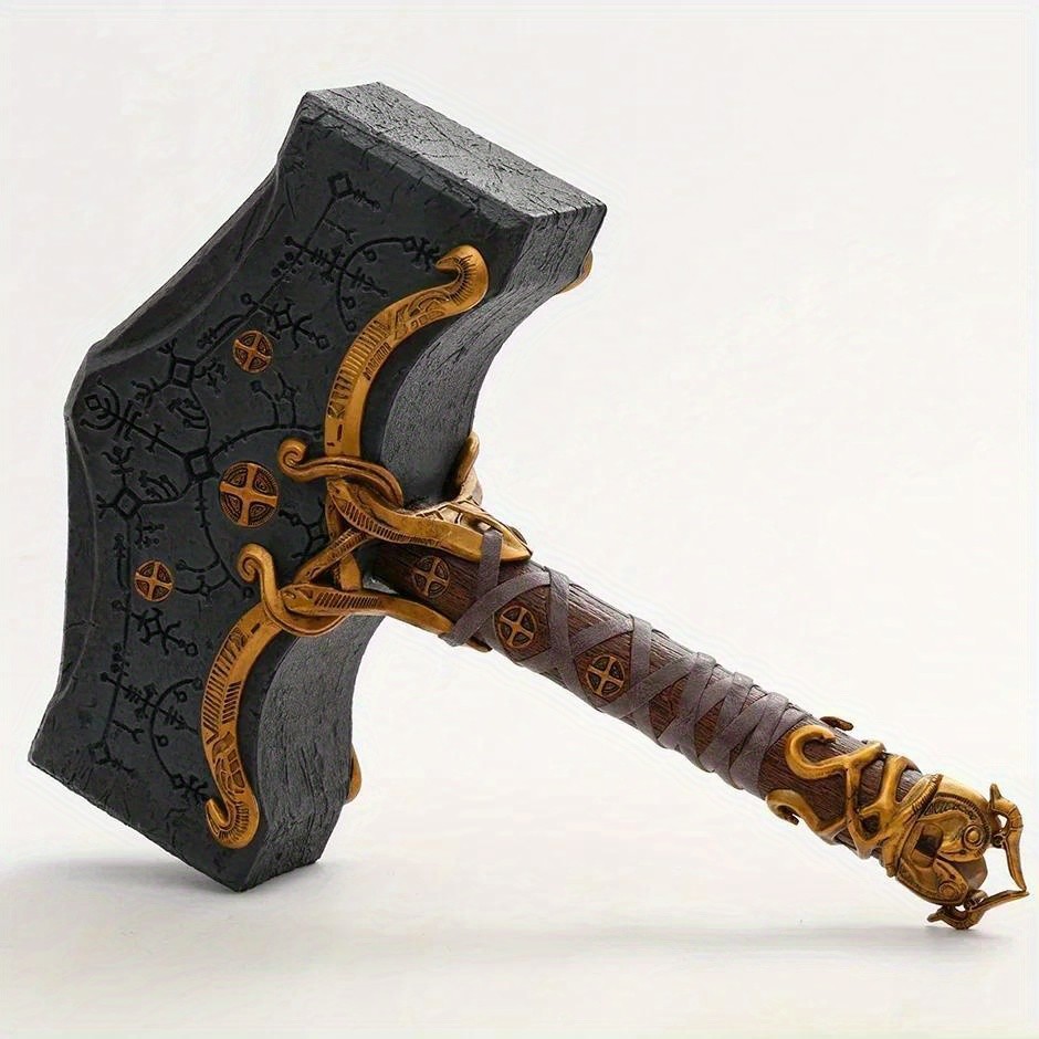 38cm/14.96in Anime Game Cosplay Hammer Figure | Collectible Model Decoration Statue
