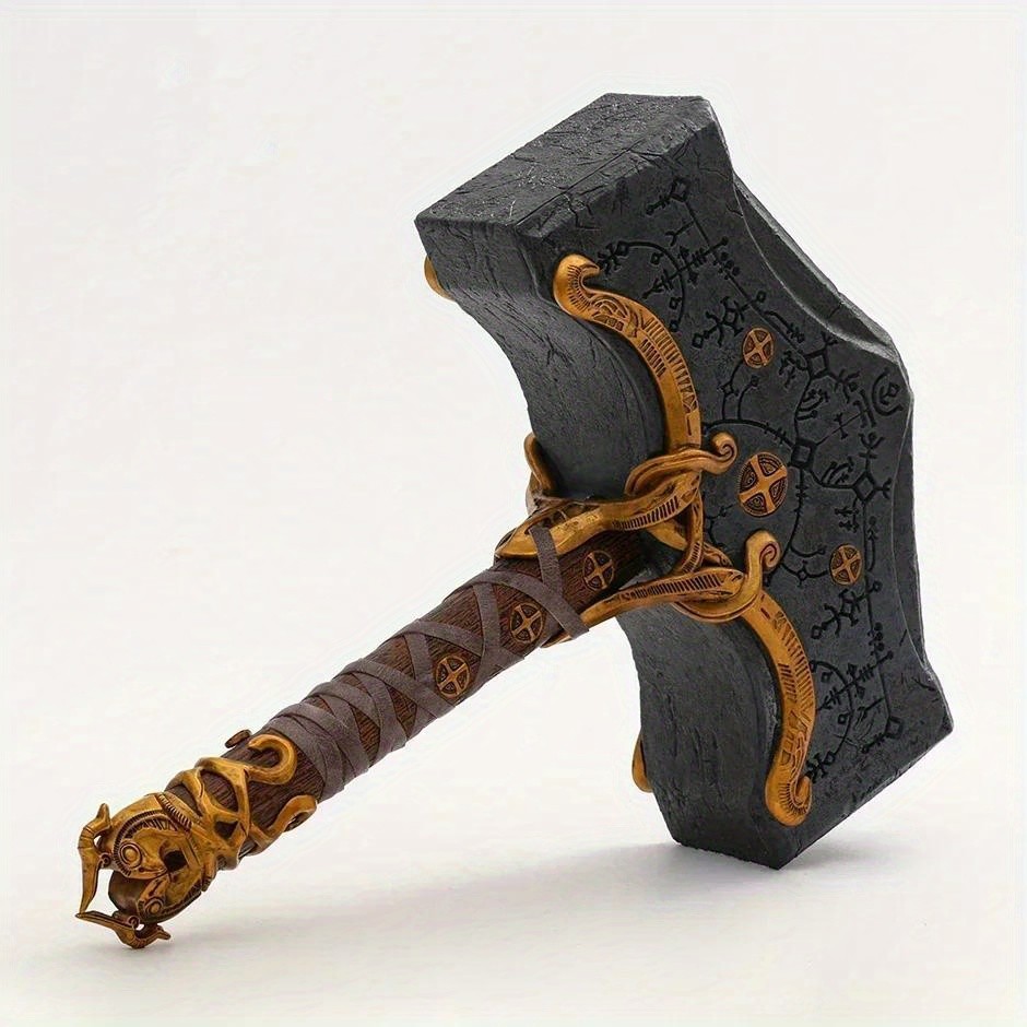 38cm/14.96in Anime Game Cosplay Hammer Figure | Collectible Model Decoration Statue