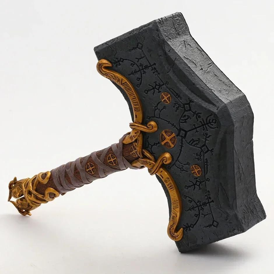 38cm/14.96in Anime Game Cosplay Hammer Figure | Collectible Model Decoration Statue
