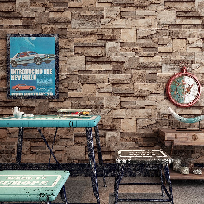 Self-Adhesive 3D Peel & Stick Real Stacked Tiles