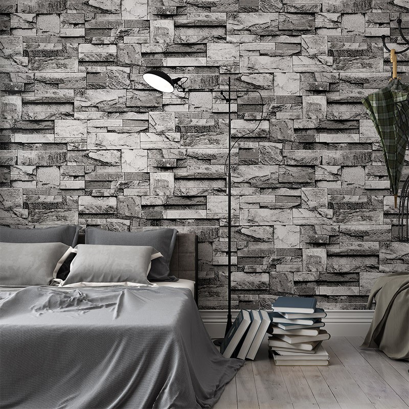 Self-Adhesive 3D Peel & Stick Real Stacked Tiles