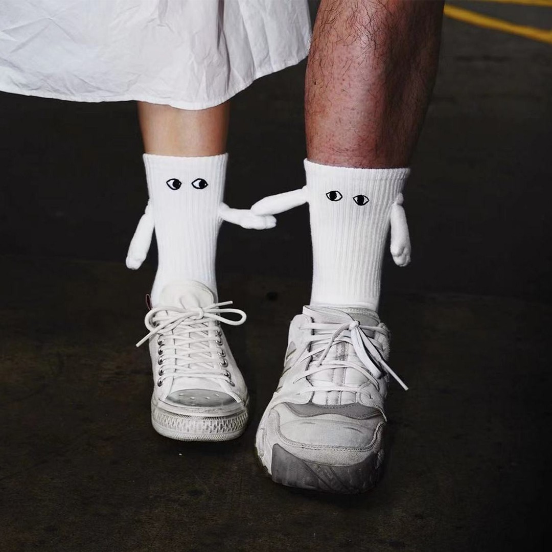 Hand-in-Hand Socks - Become Solemates Forever!
