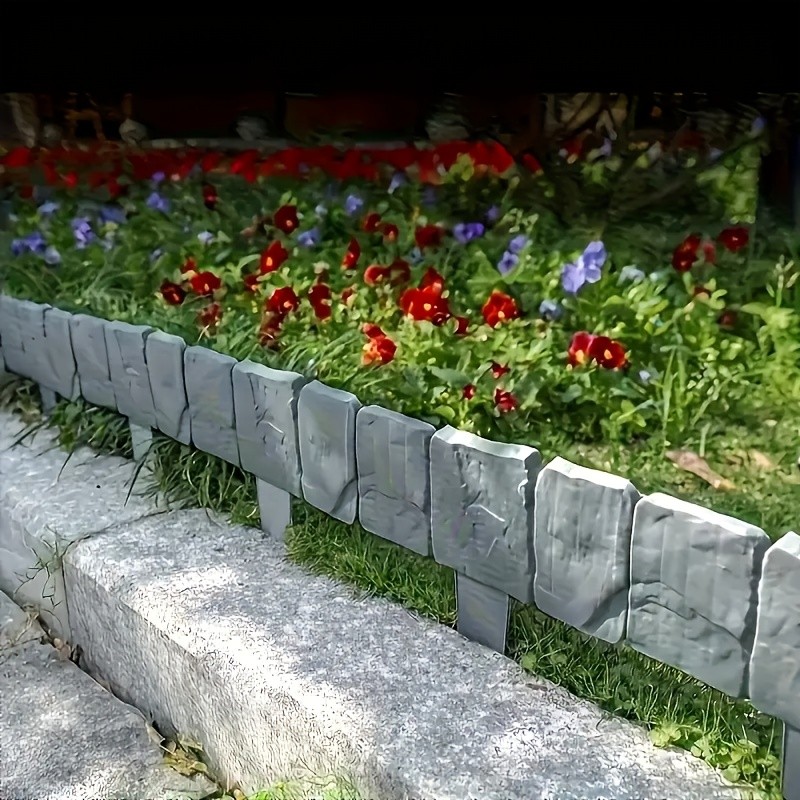 50pcs Plastic Garden Fence Panels