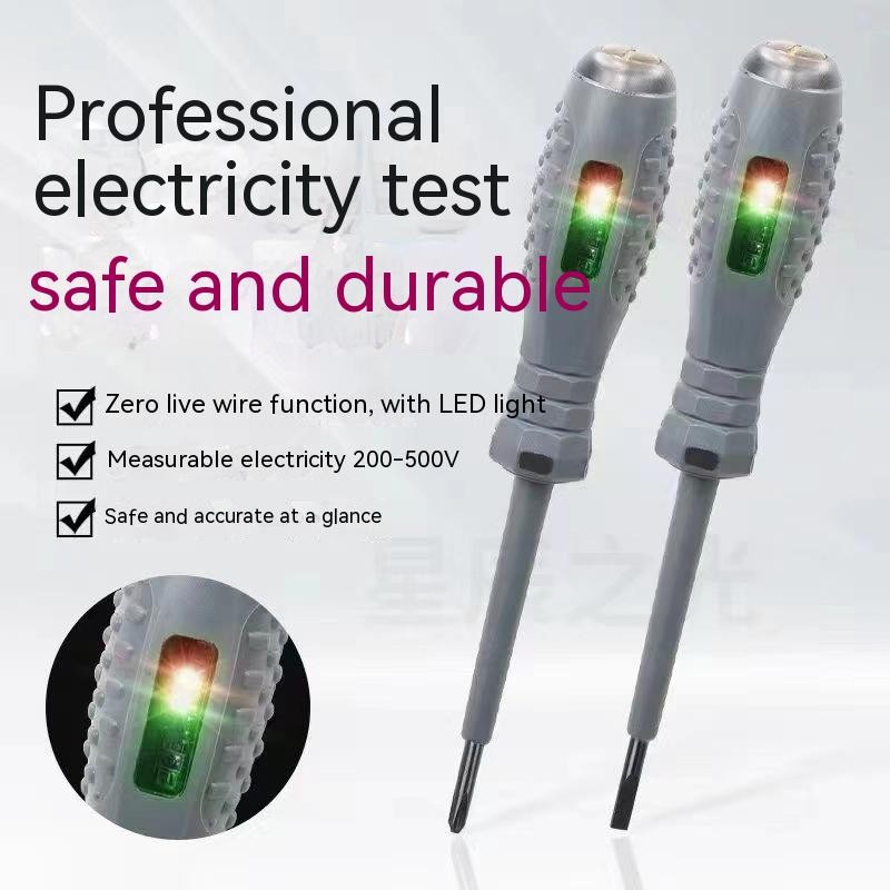 2-in-1 Screwdriver Electricity Detector