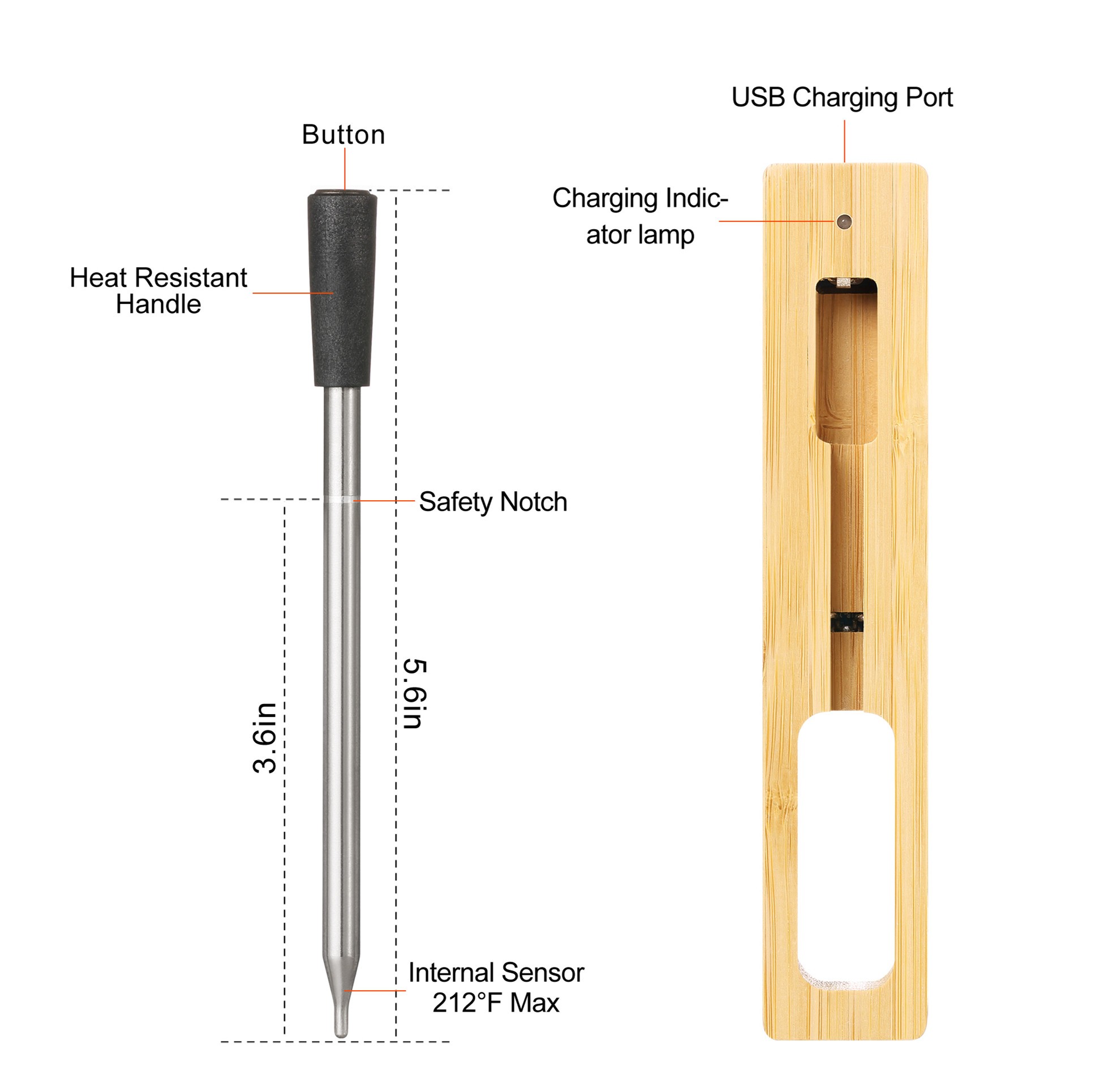 Grill Cooking Thermometer